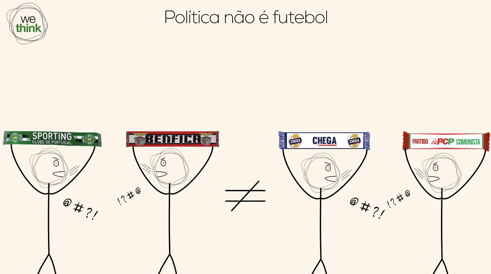 Política não é futebol